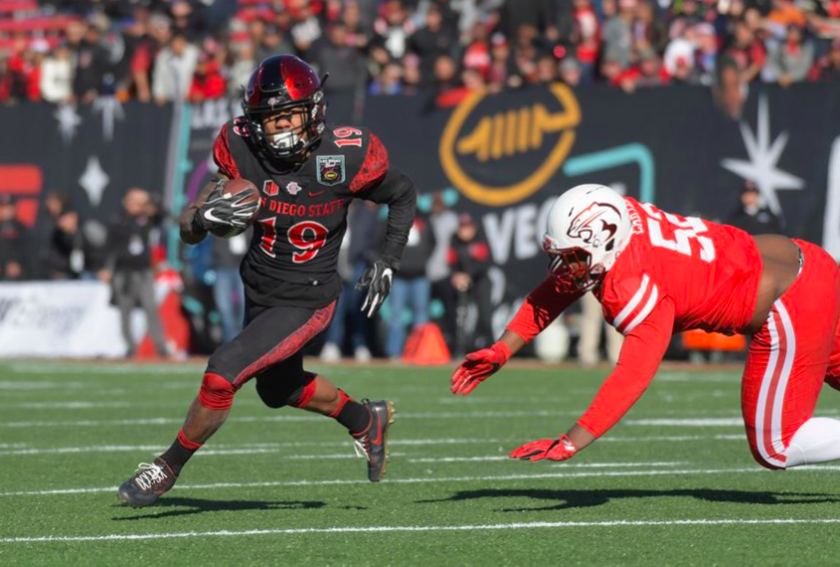 DJ Pumphrey, who became the NCAA's career rushing leader in the 2016 Las Vegas Bowl, will share his insight with the Aztecs.