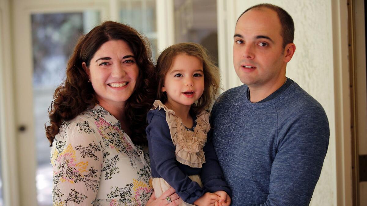 Francis Giglio, with wife Sara and daughter Grace, was so upset about losing his job just before the holidays that he wrote an open letter to Louis C.K. chastising the comedian and posted a photo of it on Facebook.