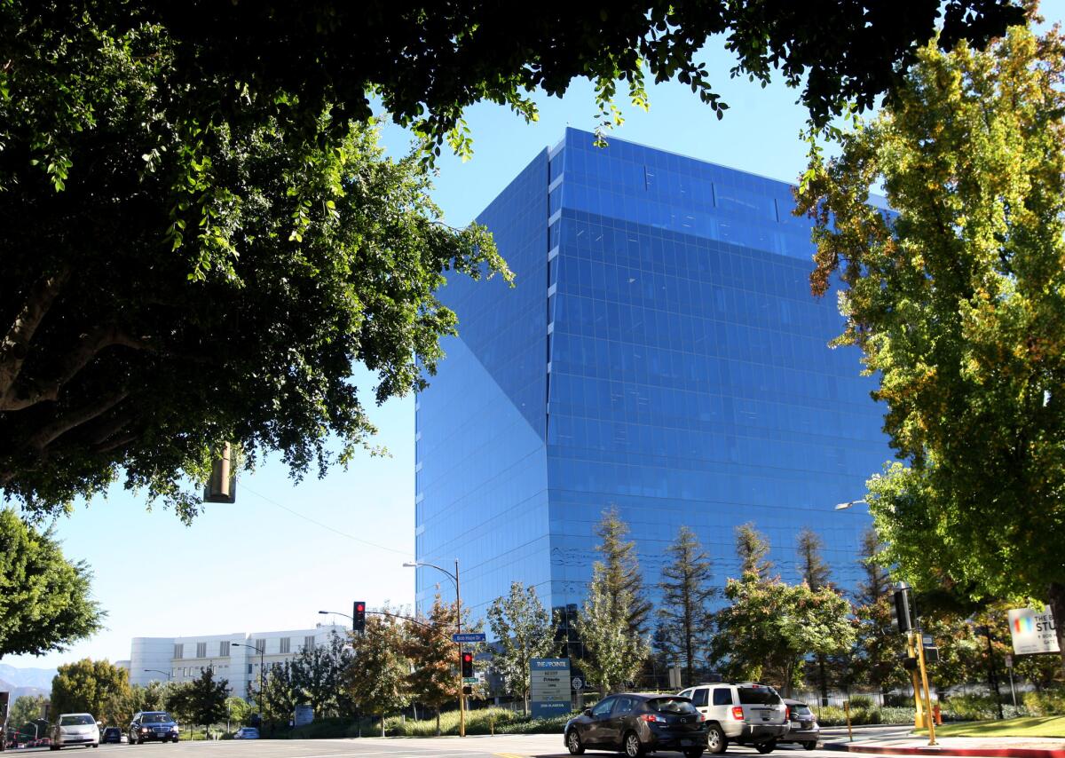 The Pointe at 2900 W Alameda Ave., in Burbank on Friday, November 13, 2015. The property is among several high-profile commercial space in the Worthe Real Estate Group's portfoilo.