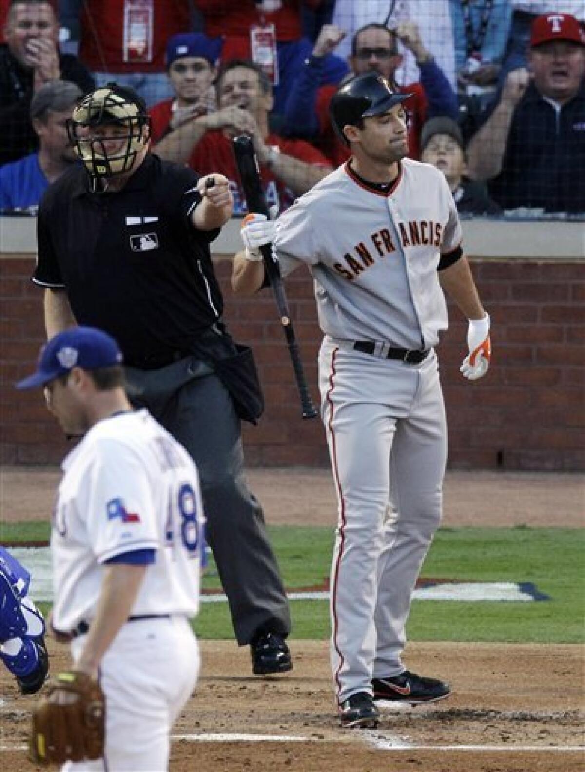 Giants bench struggling Pat Burrell for Game 4 - The San Diego Union-Tribune