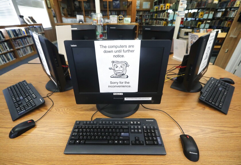 Ransomware attack hits Newhall schools, stops online classes - Los Angeles  Times