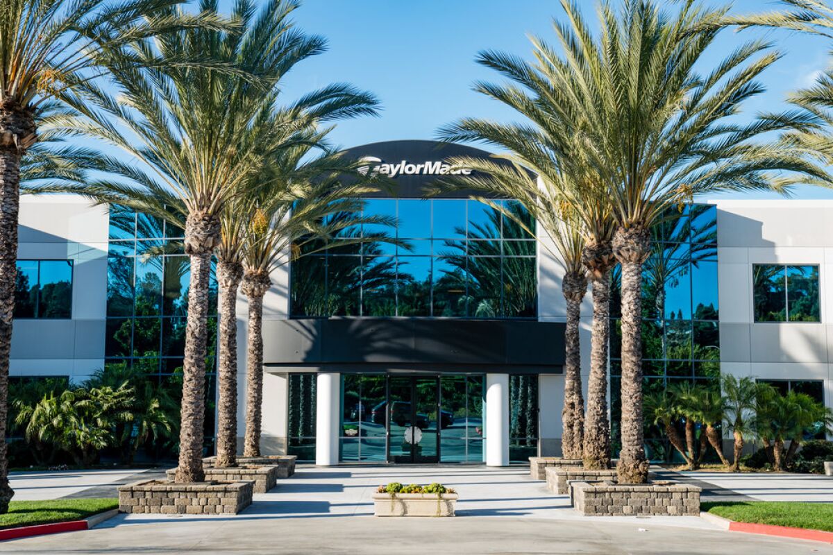 TaylorMade's headquarters in Carlsbad