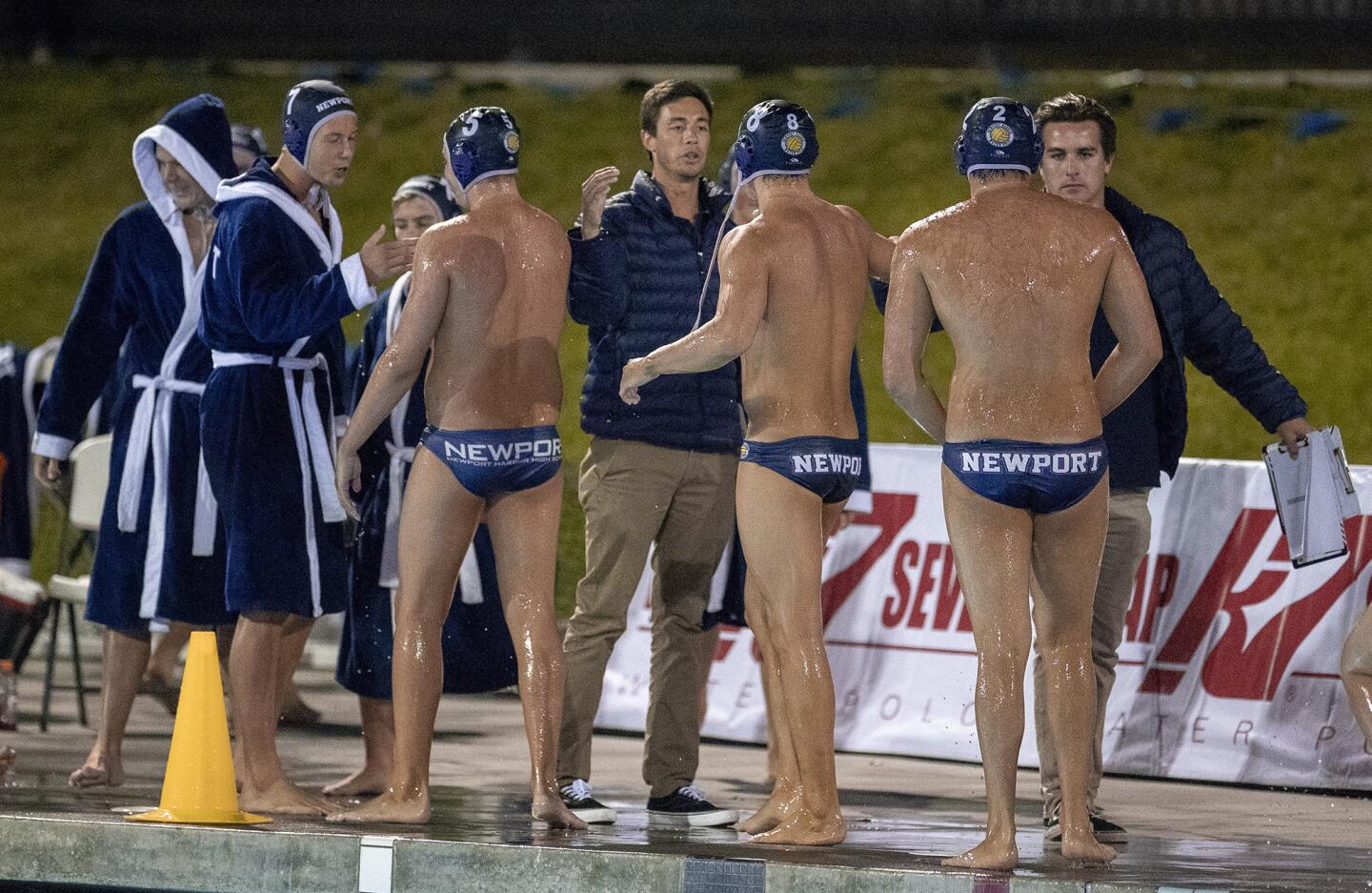 Photo Gallery: Newport Harbor vs. Oaks Christian in boys’ water polo
