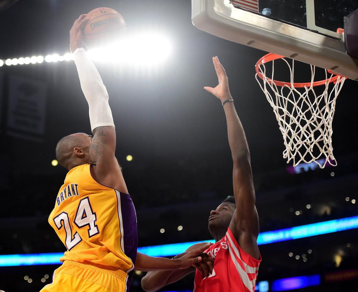 Kobe Bryant, Clint Capela