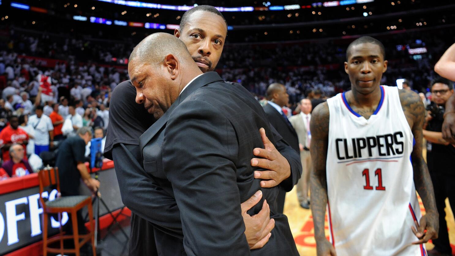 Clippers' Paul Pierce bids farewell to NBA with 'no regrets' - Los Angeles  Times