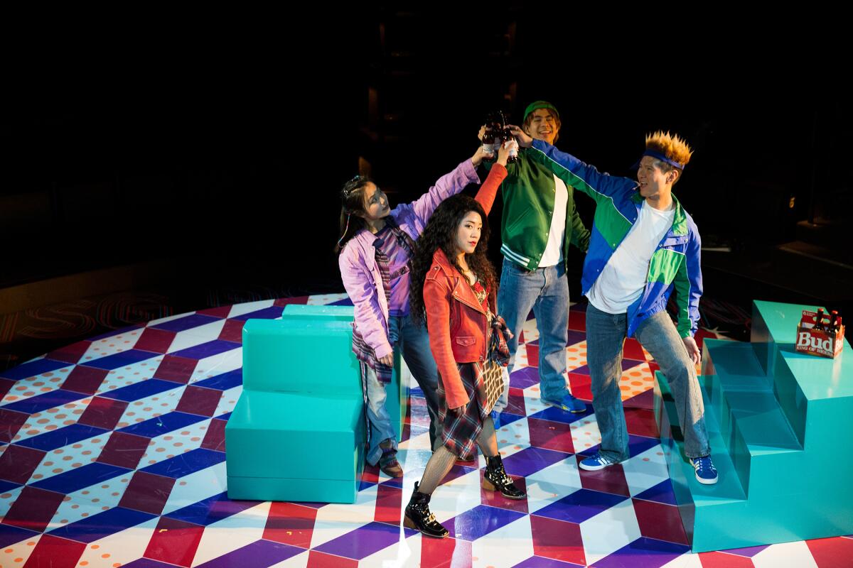 A scene from the Old Globe's "The Exotic Deadly, Or the MSG Play."