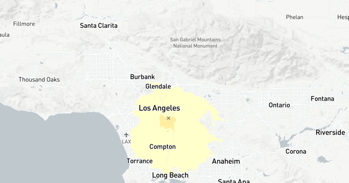 Gempa berkekuatan 3,6 dilaporkan di dekat Los Angeles