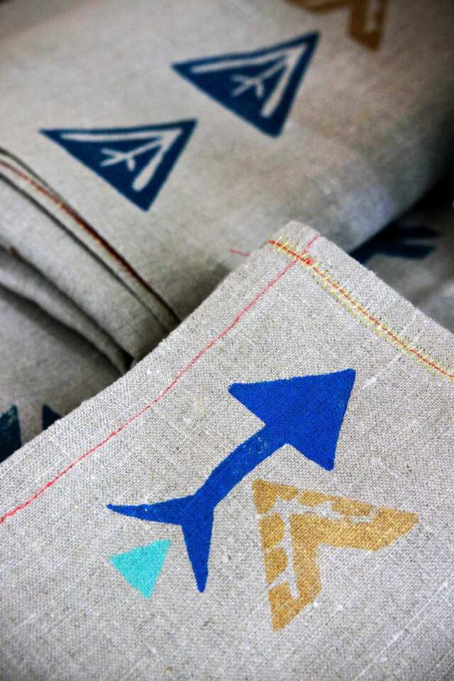 What might Mom enjoy but not normally buy for herself? We love the work of Los Angeles textile designer Rachel Craven, who hand-blocks Italian linen and finishes the pieces with metallic threads. We've seen them at Platform in Highland Park as well as the Heath Ceramics showroom in L.A.