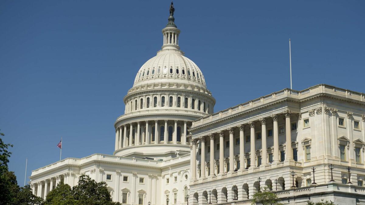 The U.S. Capitol in Washington, where U.S. foreign aid has long enjoyed bipartisan support. (Saul Loeb / AFP/Getty Images)