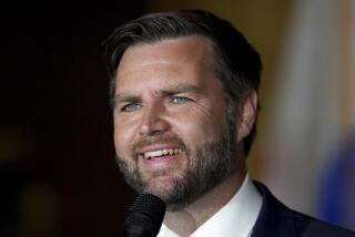 Republican vice presidential nominee Sen. JD Vance, R-Ohio, speaks at a campaign event at VFW Post 92, Thursday, Aug. 15, 2024, in New Kensington, Pa. (AP Photo/Matt Freed)