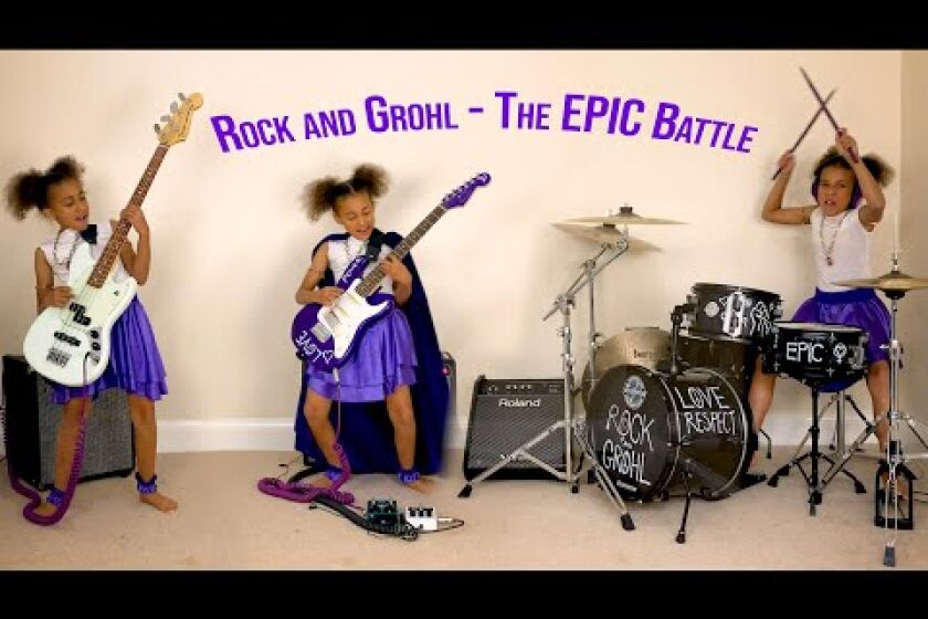 Rock and Grohl - The EPIC Battle - Original Song by Nandi Bushell