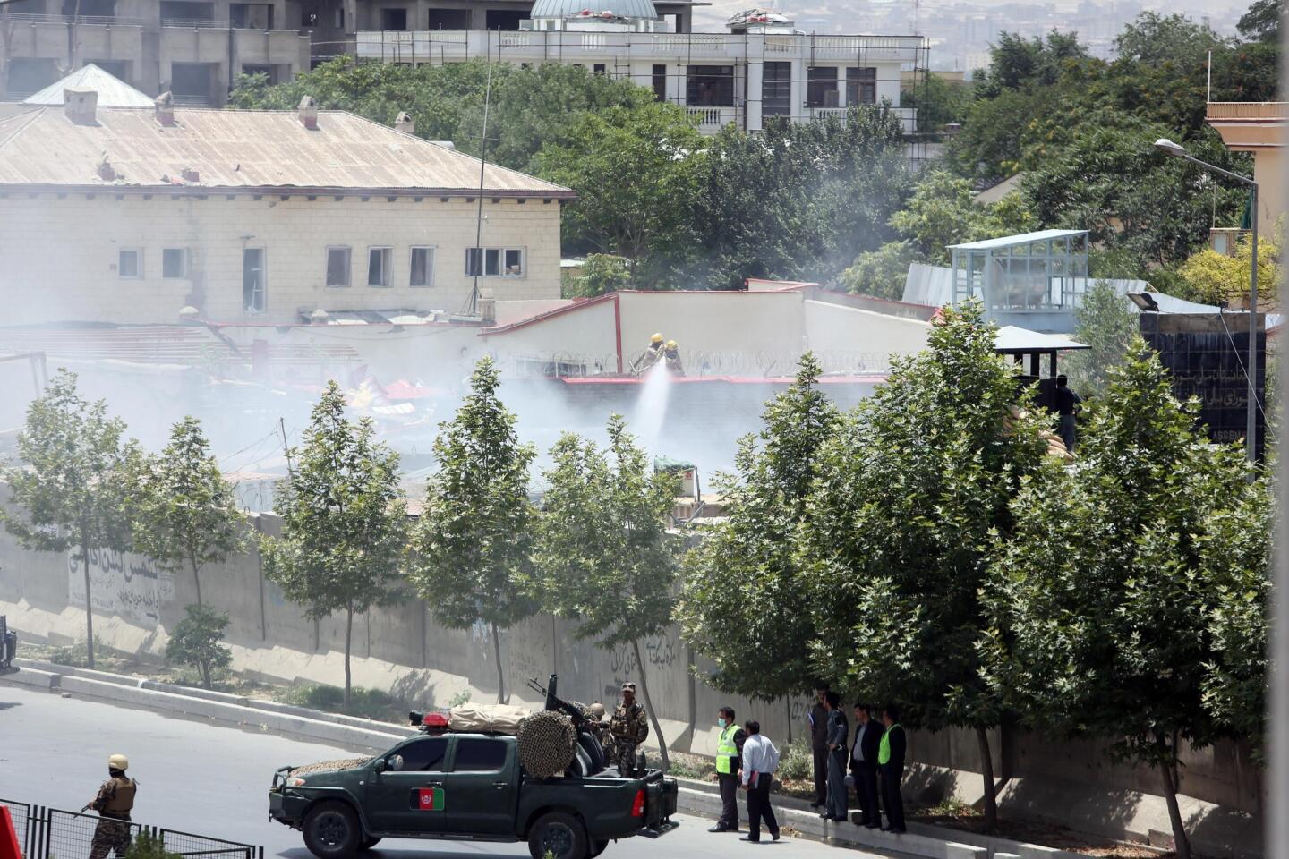 Afghan parliament attack