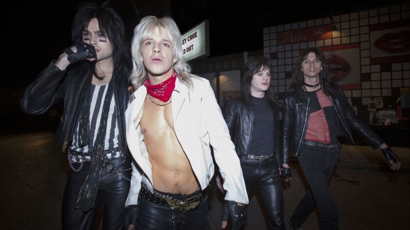 "The Dirt," Netflix's biopic about the hair metal band Motley Crue, revisits the rampant misogyny of a bygone era with little to no self awareness.