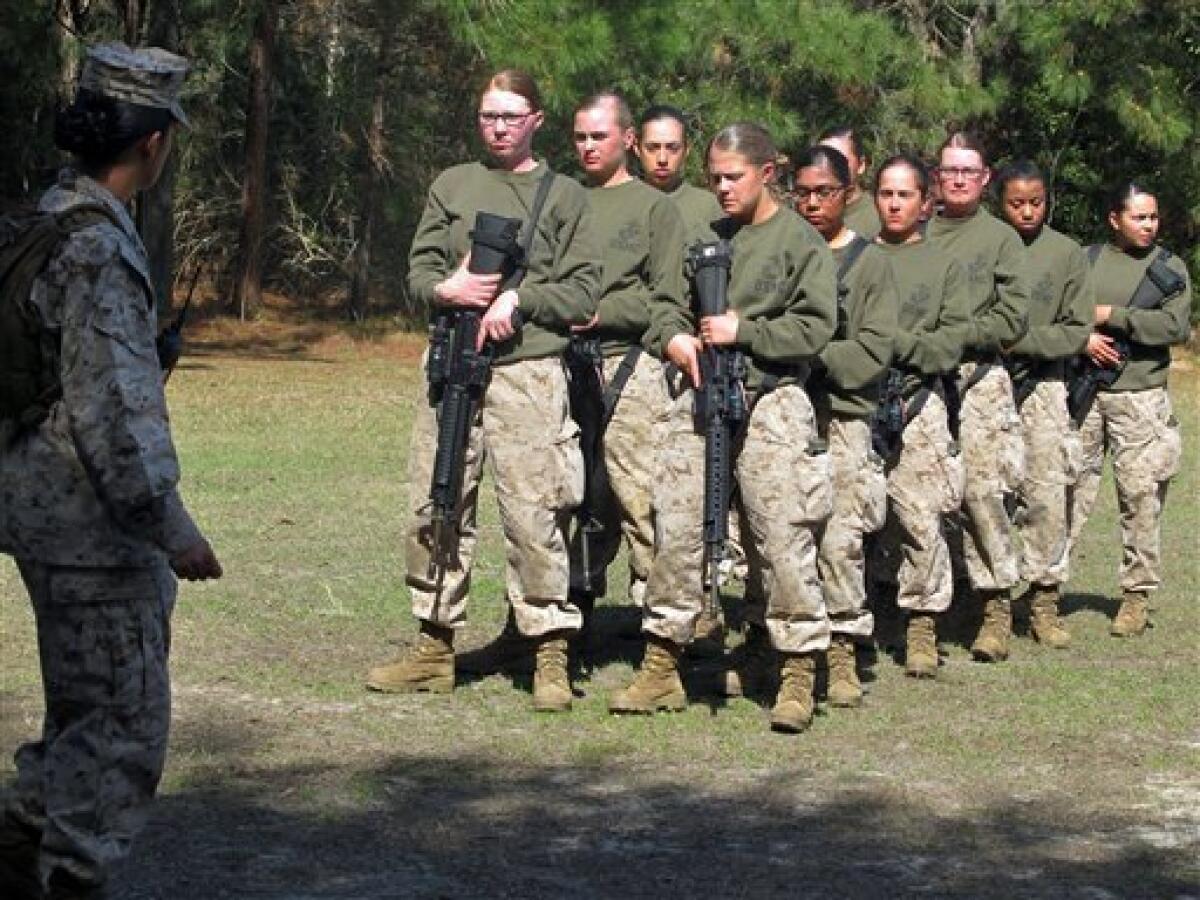 USMC: infantry-women in 2015? - The San Diego Union-Tribune