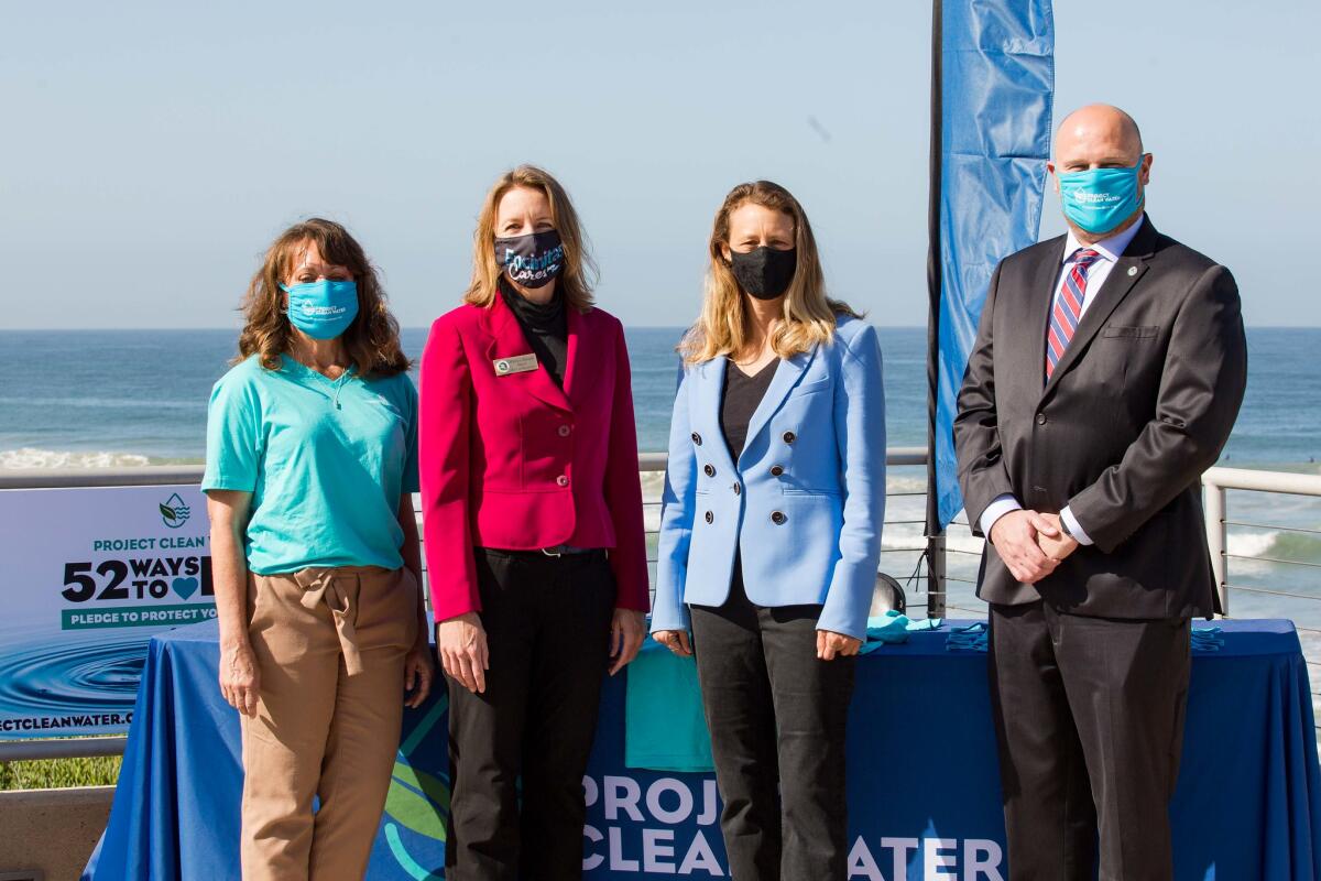 Project Clean Water speakers at the March 22 event.