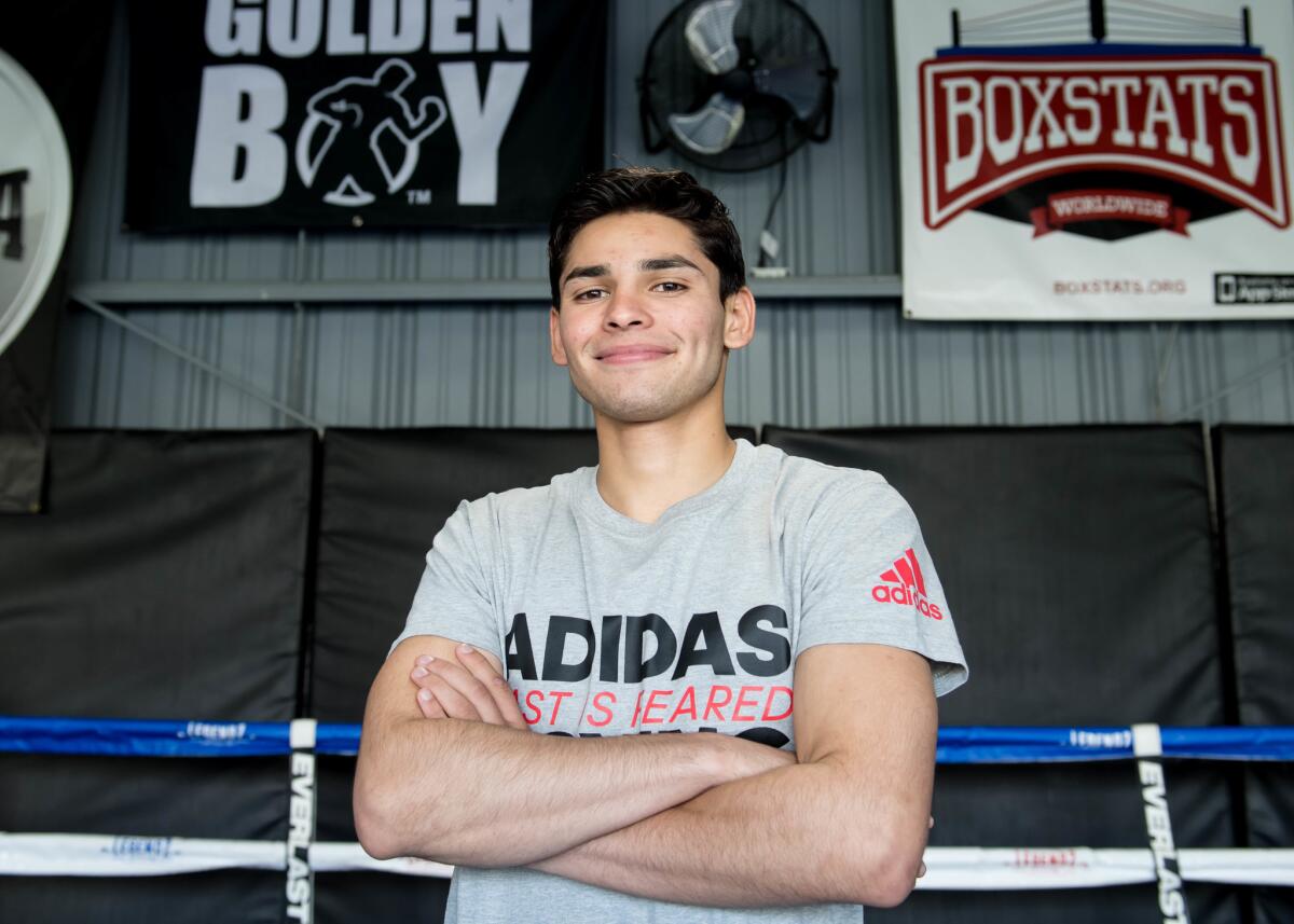 Ryan García, boxeador 