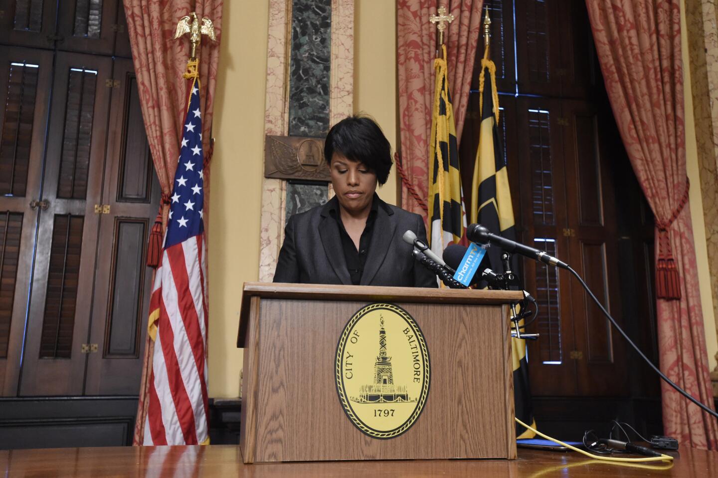 Baltimore City Mayor Stephanie Rawlings-Blake