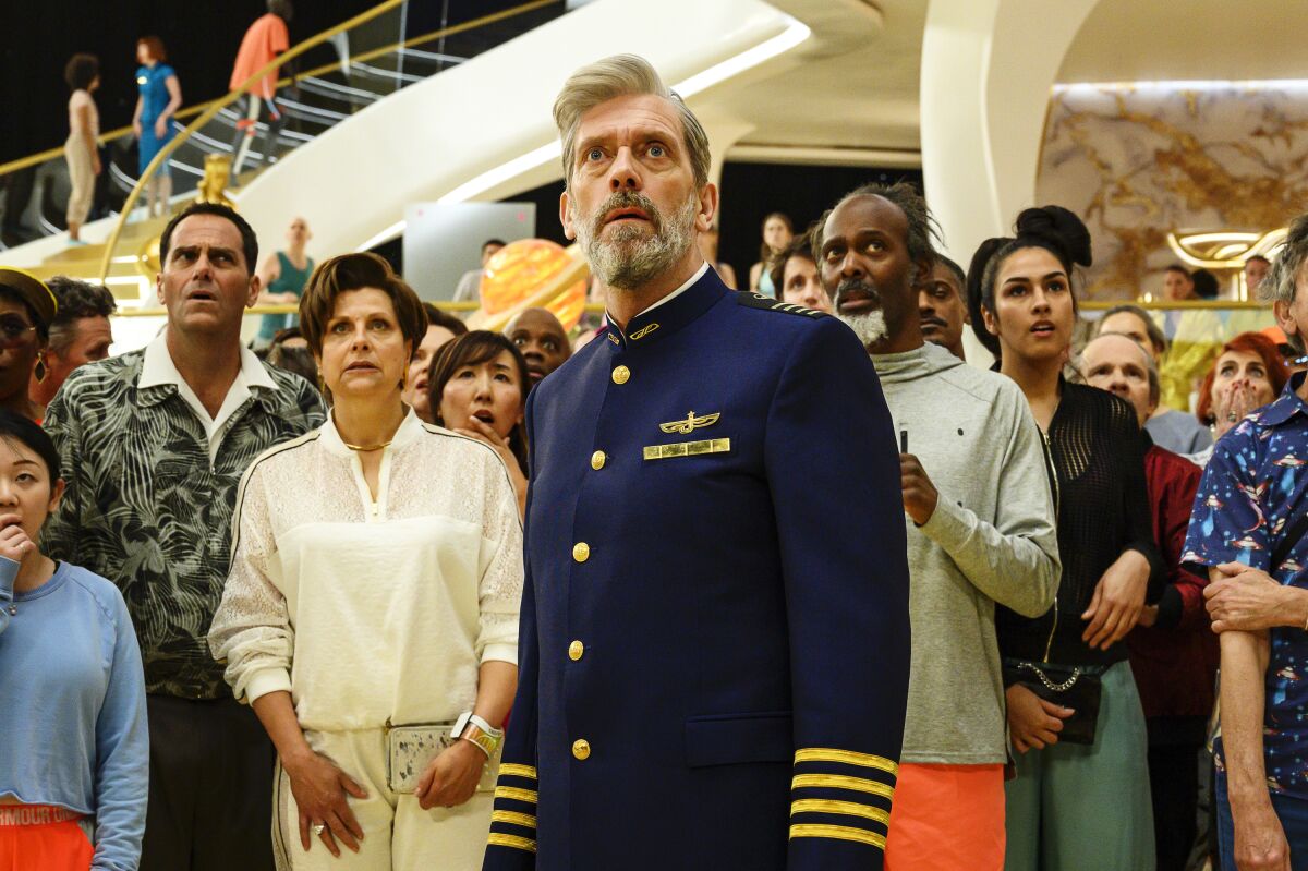 Hugh Laurie stars in Armando Iannucci's "Avenue 5."