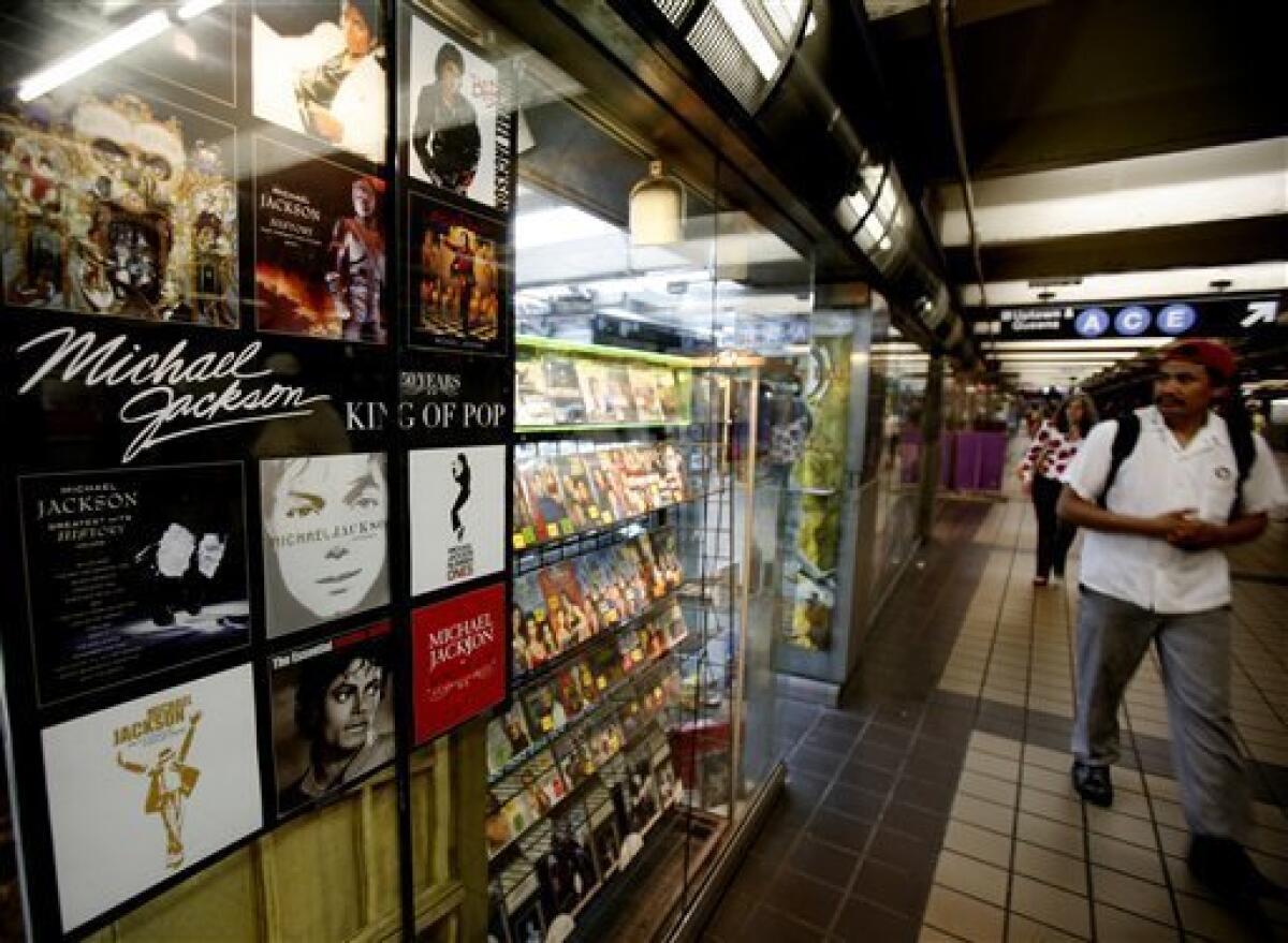 Michael Jackson items to go on display in London - The San Diego  Union-Tribune