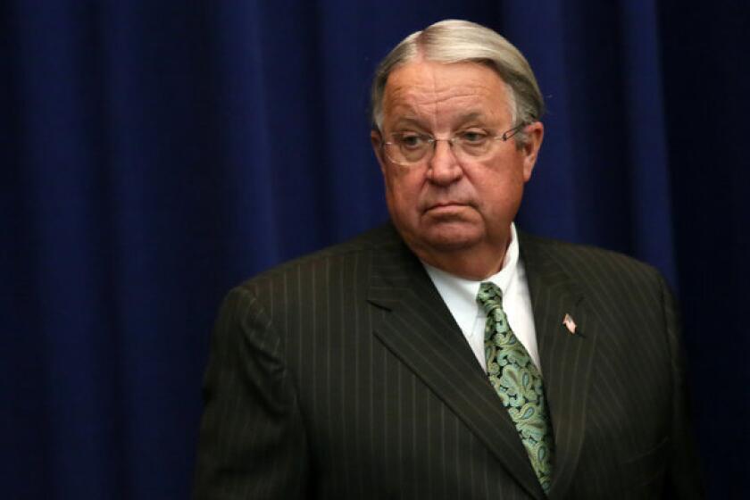 Los Angeles County Supervisor Don Knabe was named chairman of the board Tuesday.