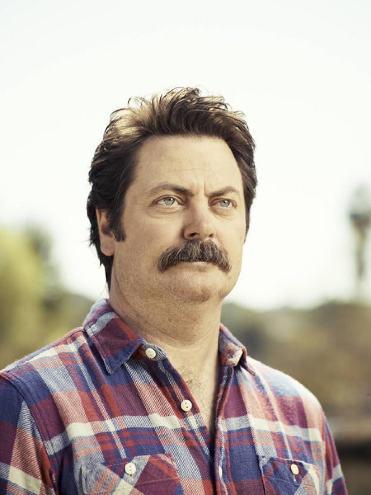 Nick Offerman proves he is more than just a mustache with his new memoir.