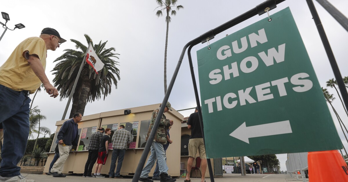 California lawmaker who once set sights on ending gun shows at O.C