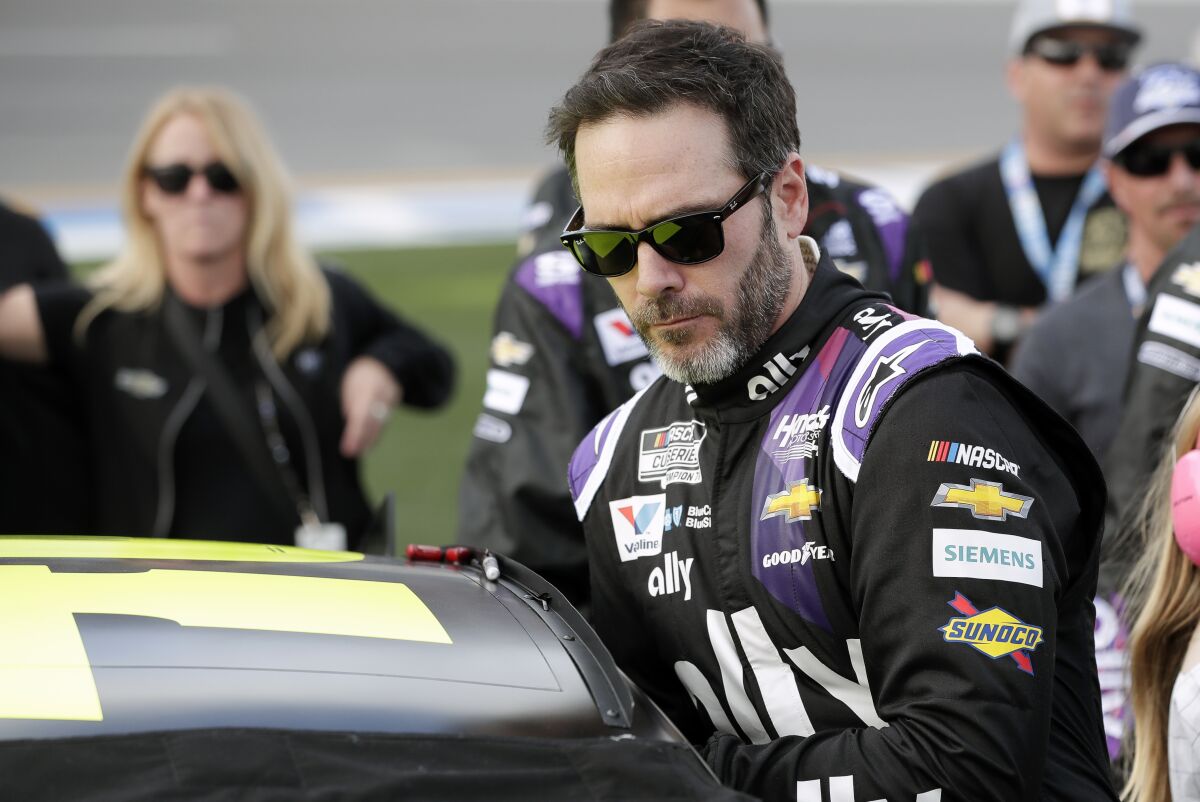 Jimmie Johnson has a busy year planned.
