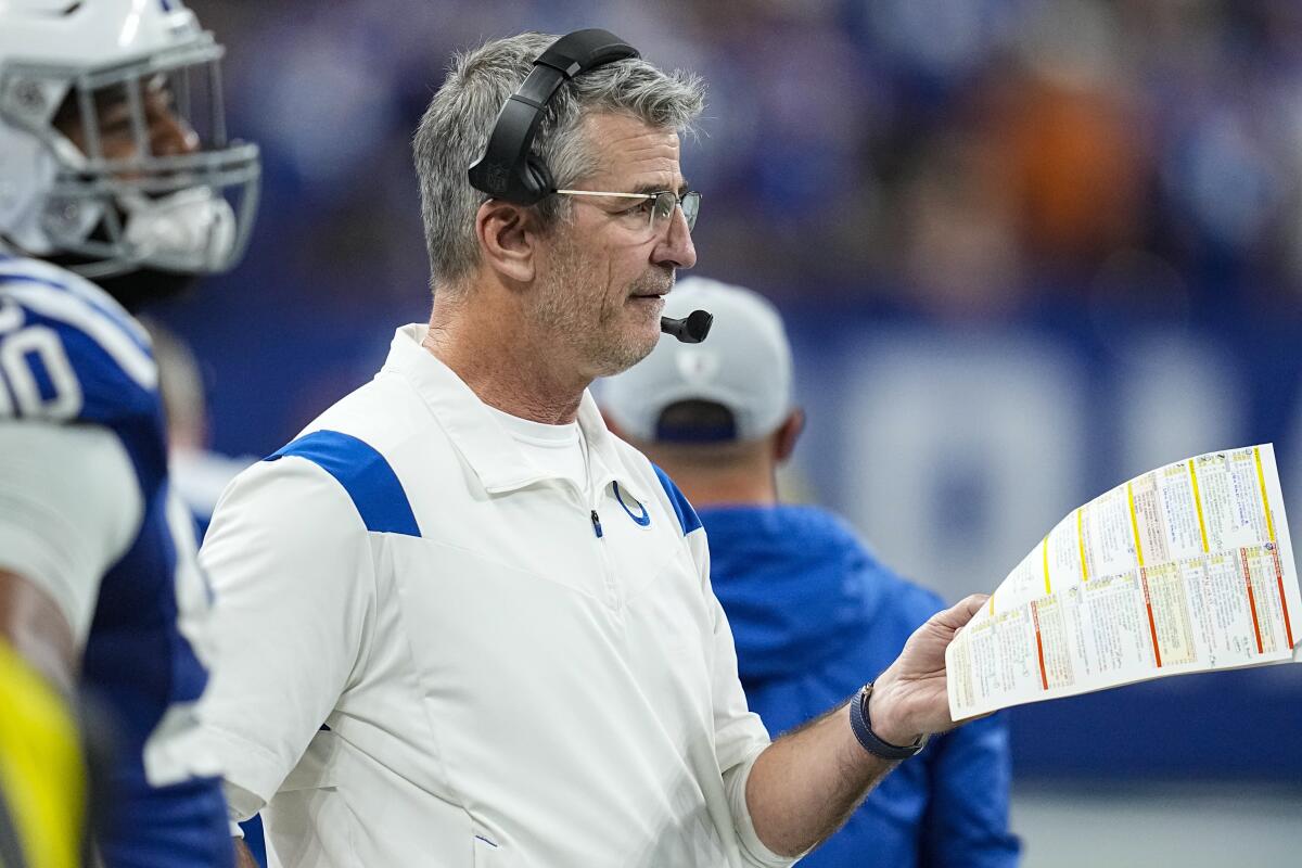 Stagnant offense forces Colts to make midseason changes - The San