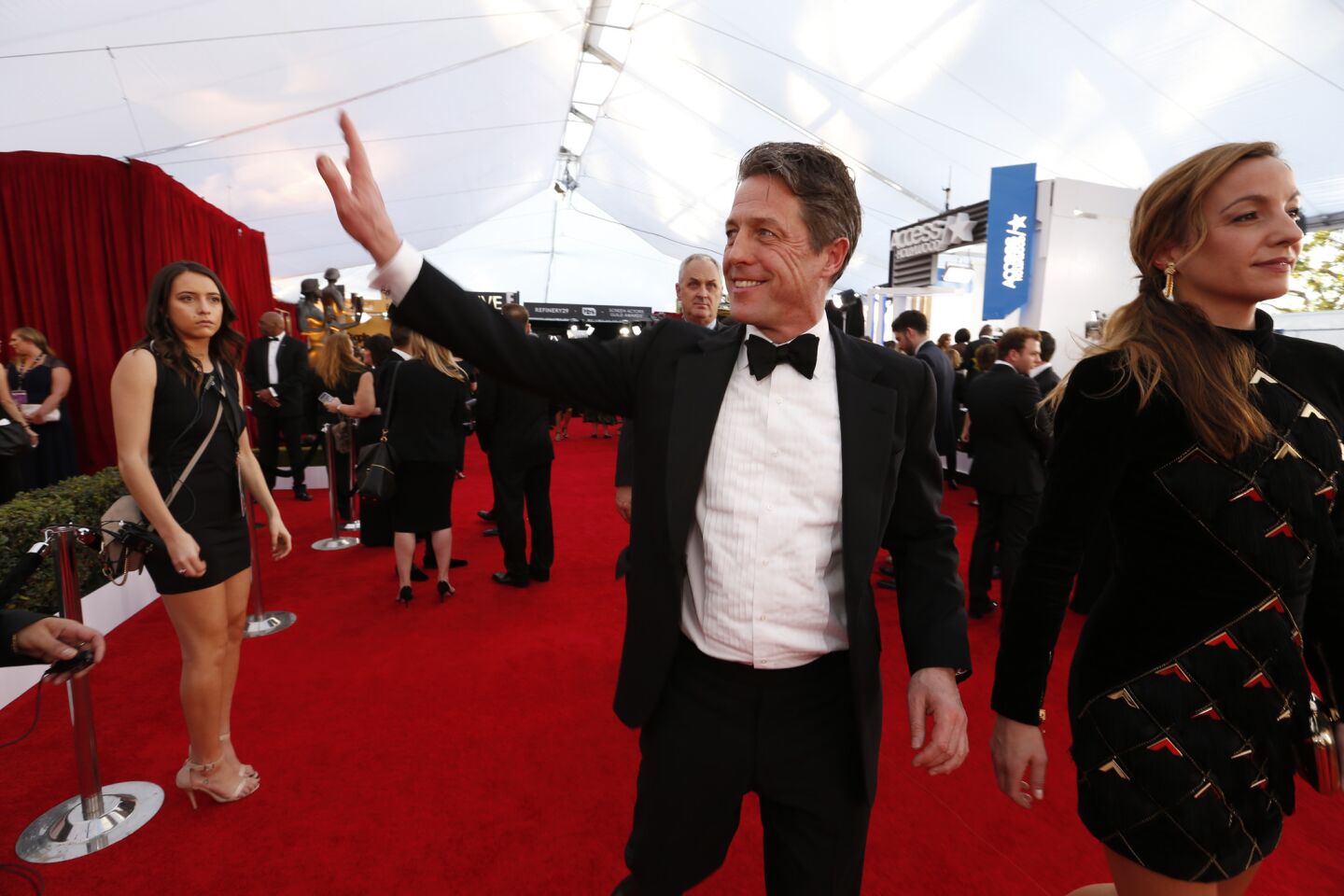 Hugh Grant is nominated for "Florence Foster Jenkins."