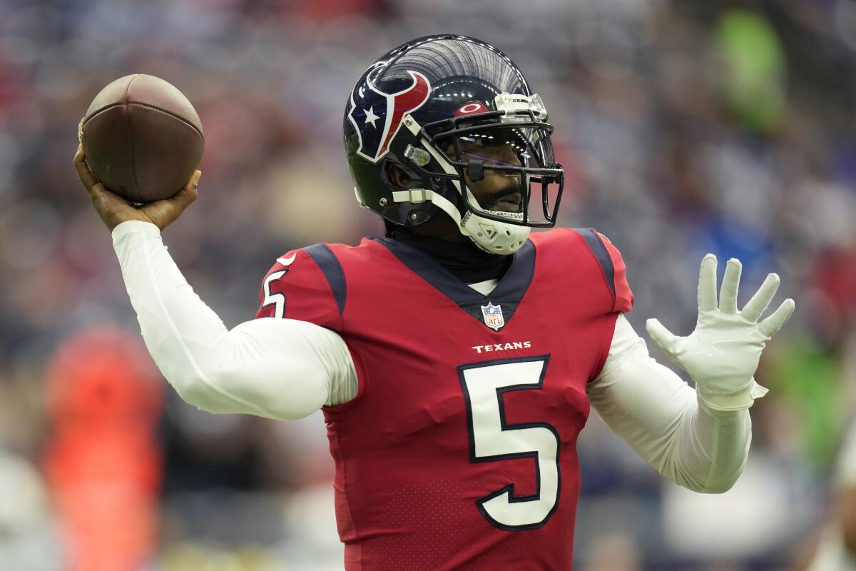 Tyrod Taylor could lose job as Texans QB after Sunday's flop - The