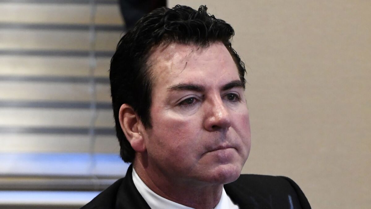 Papa John's founder John Schnatter allegedly used a racial slur and graphic descriptions of violence against minorities on a May conference call.