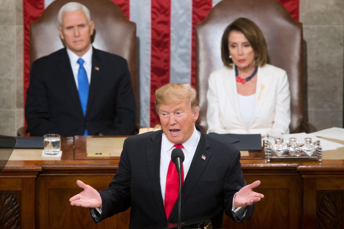 President Trump delivers his 2019 State of the Union. 