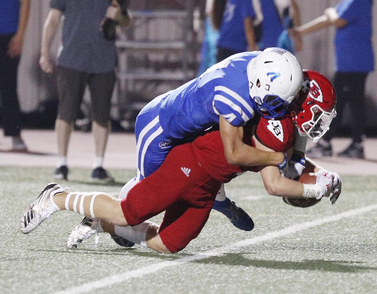 Photo Gallery: Pacific big game rivalry between Burbank and Burroughs football