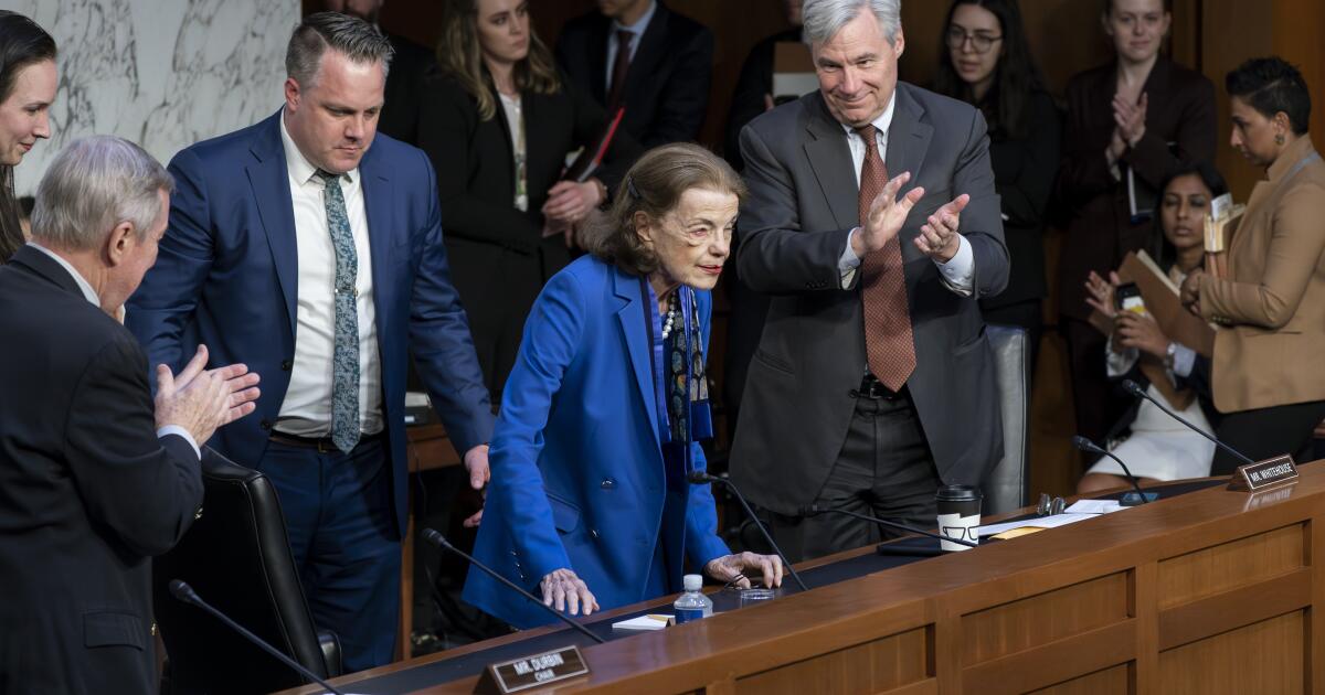 Dianne Feinsteins letzter Tag im Senat