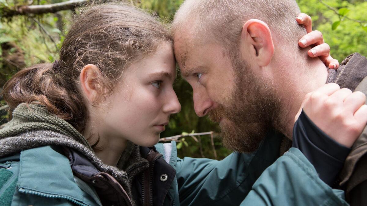 Thomasin McKenzie and Ben Foster appear in "Leave No Trace" by Debra Granik, an official selection of the Premieres program at the 2018 Sundance Film Festival.