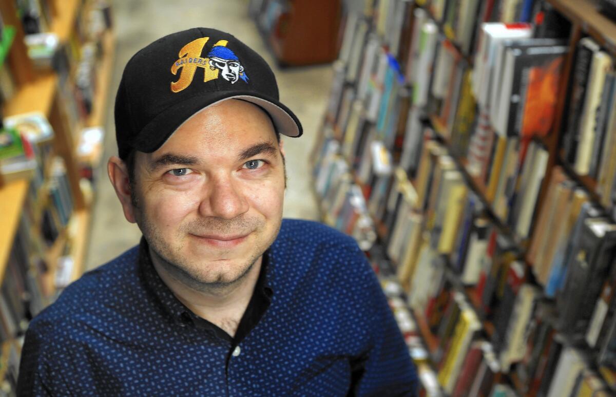 Author J. Ryan Stradal at Stories Books and Cafe in Los Angeles on June 24, 2015.