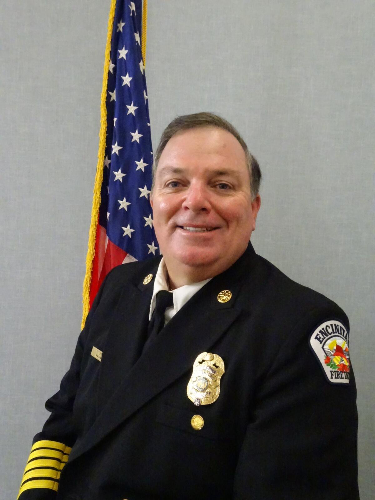 Encinitas Fire Chief Mike Stein