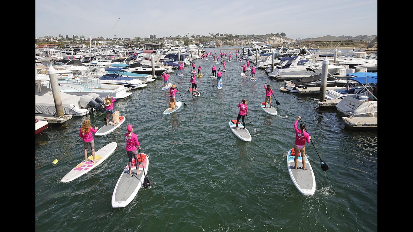 2018 Standup Paddle for the Cure "Sea of Pink" 5K paddle