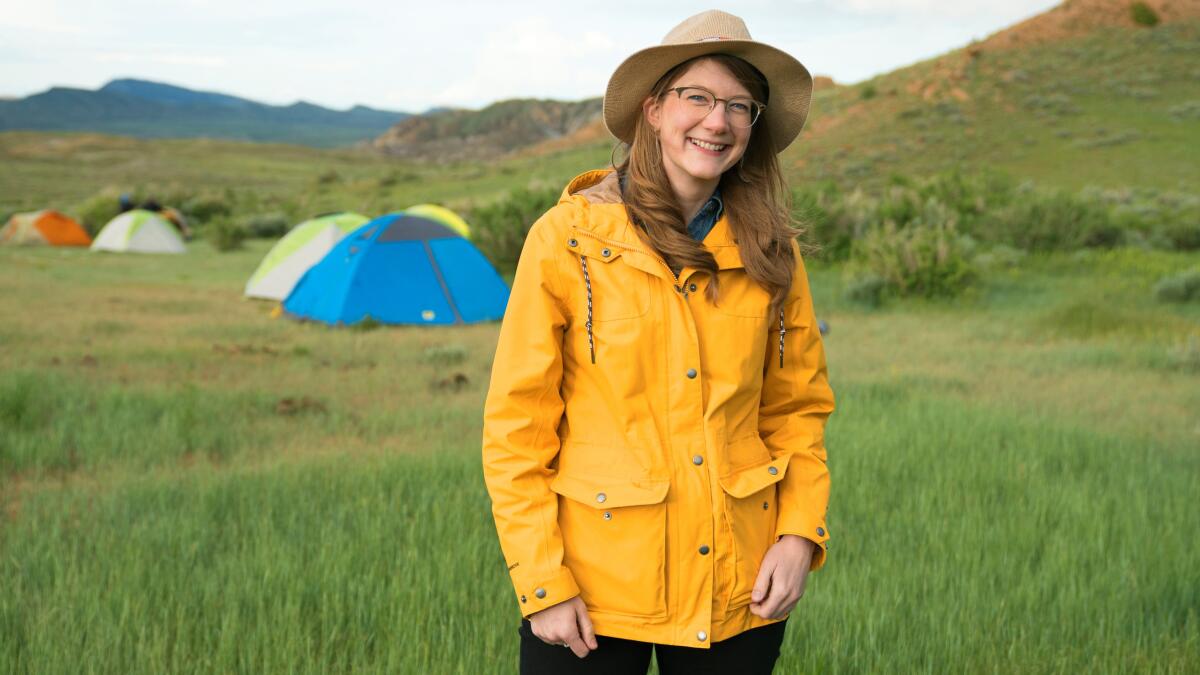 Emily Graslie of "Prehistoric Road Trip" on PBS.