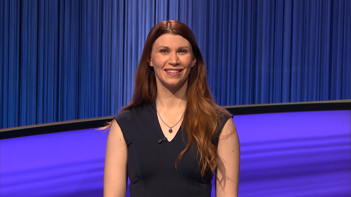 Stephanie Garrison appeared on Monday night's episode of "Jeopardy!"