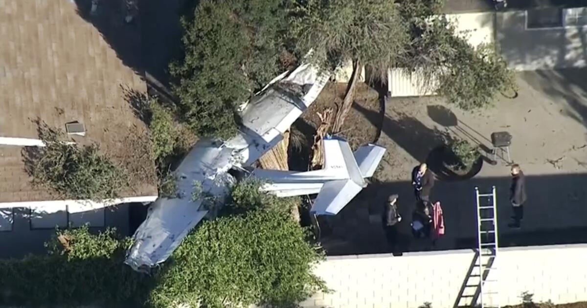 “Mystery of the Downed Skies: Fiery Fall of a Small Plane in the Suburbs of Temple City” “Mystery of the Downed Skies: Fiery Fall of a Small Plane in the Suburbs of Temple City”