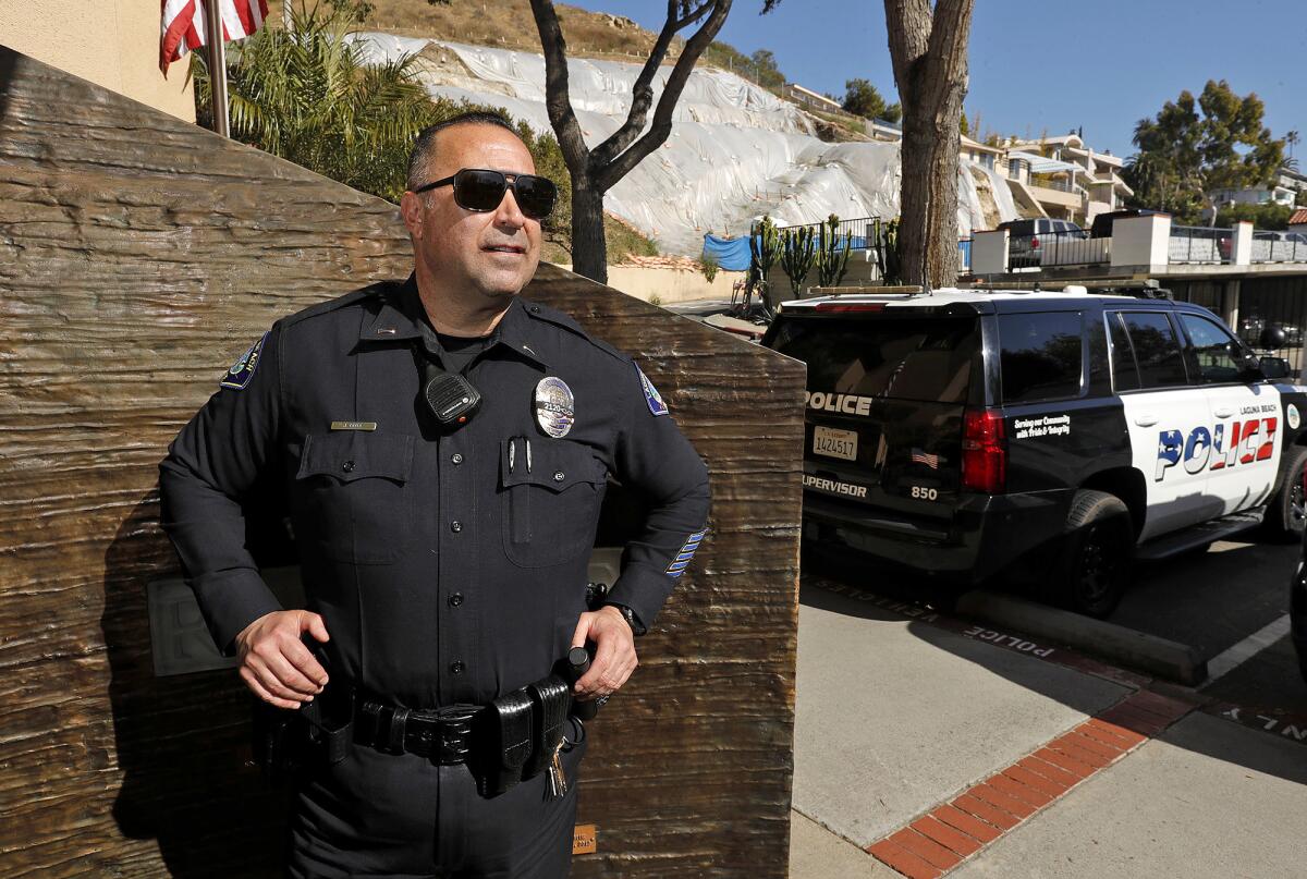 Lt. Jim Cota is retiring next month from the Laguna Beach Police Department.