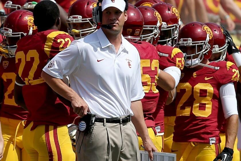 Former USC Coach Lane Kiffin is reportedly being considered for an Alabama coordinator job.