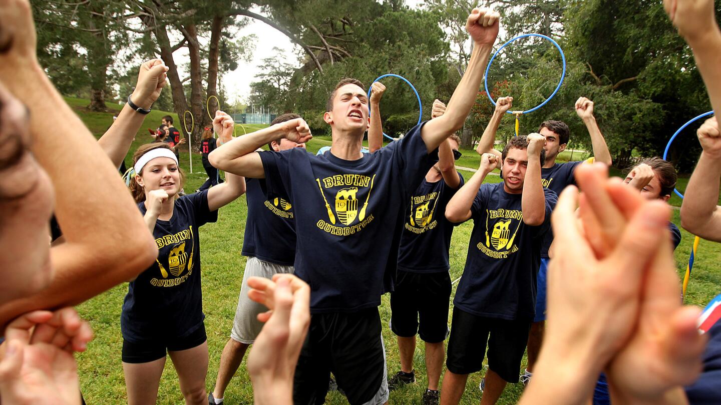 Quidditch practice