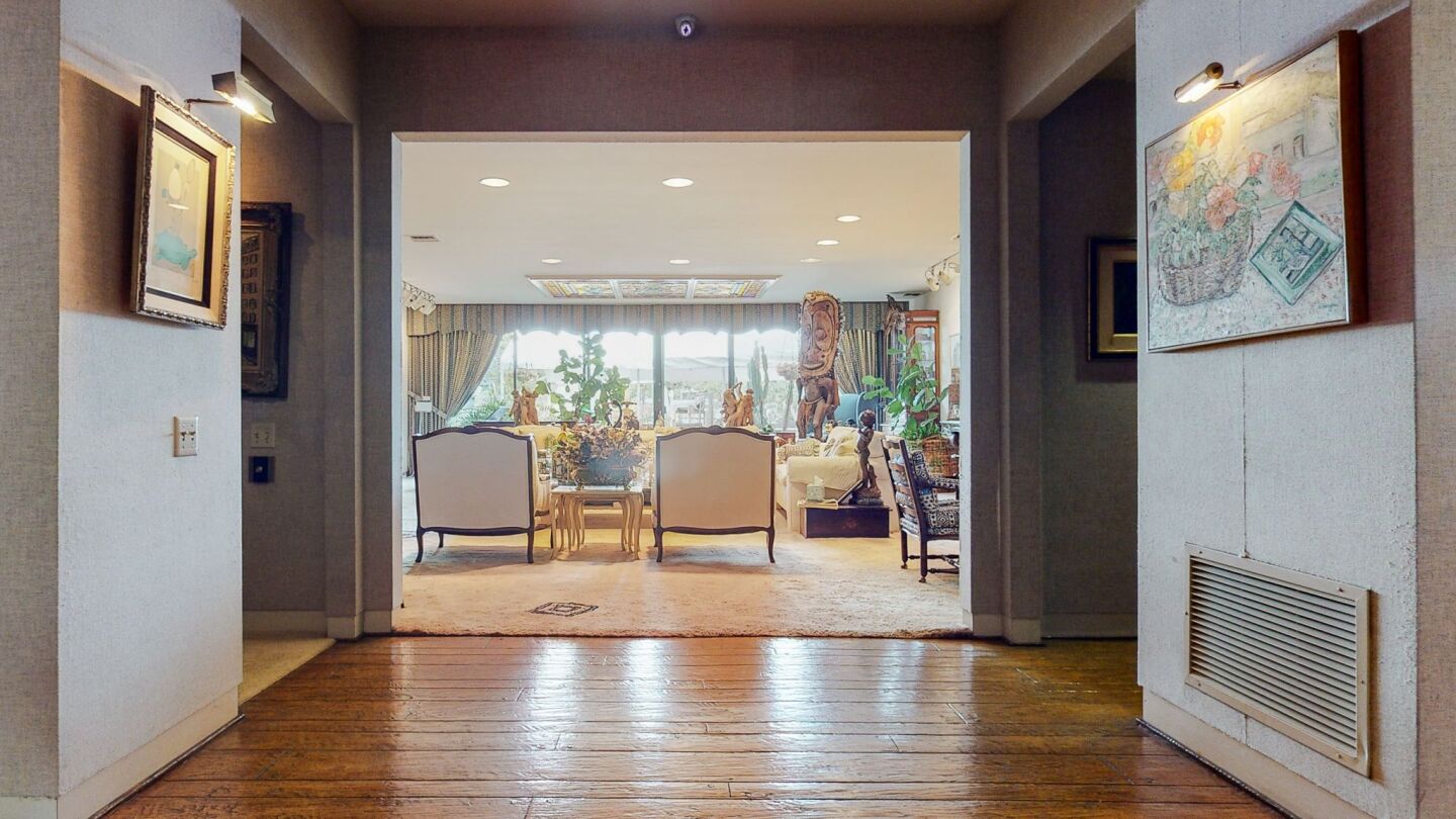 The hardwood floors.