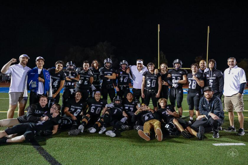 The Bulldogs beat Fallbrook 38-0 at the Senior Night home game Oct. 27. 