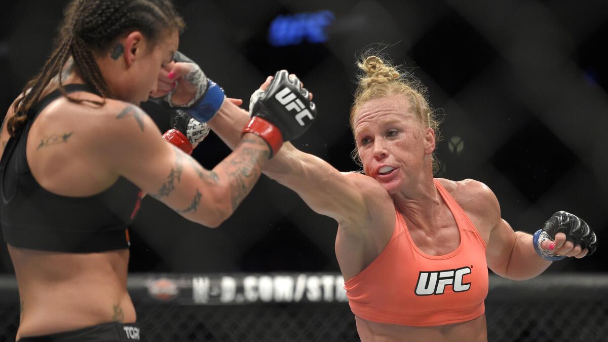 Holly Holm Kicked Ronda Rousey With 50 Pounds of Force, Says Science