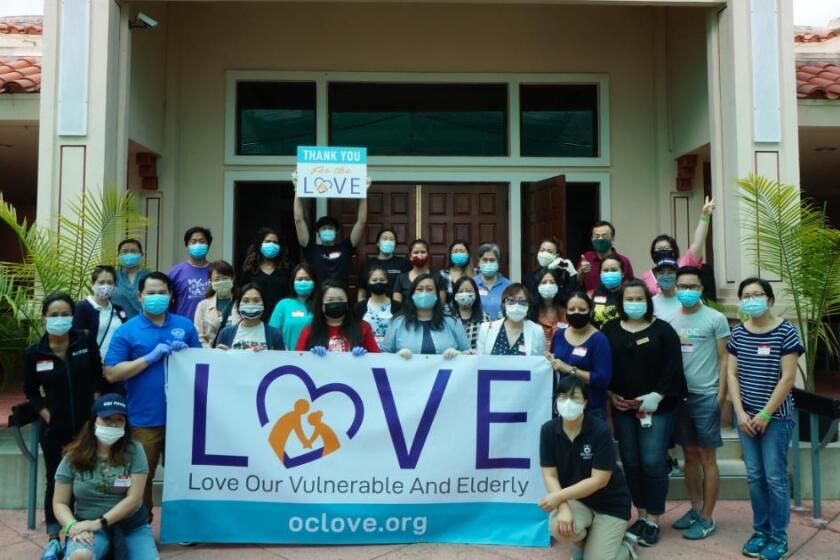 The Love Our Vulnerable and Elderly Coalition, an association of nonprofits in Orange County.