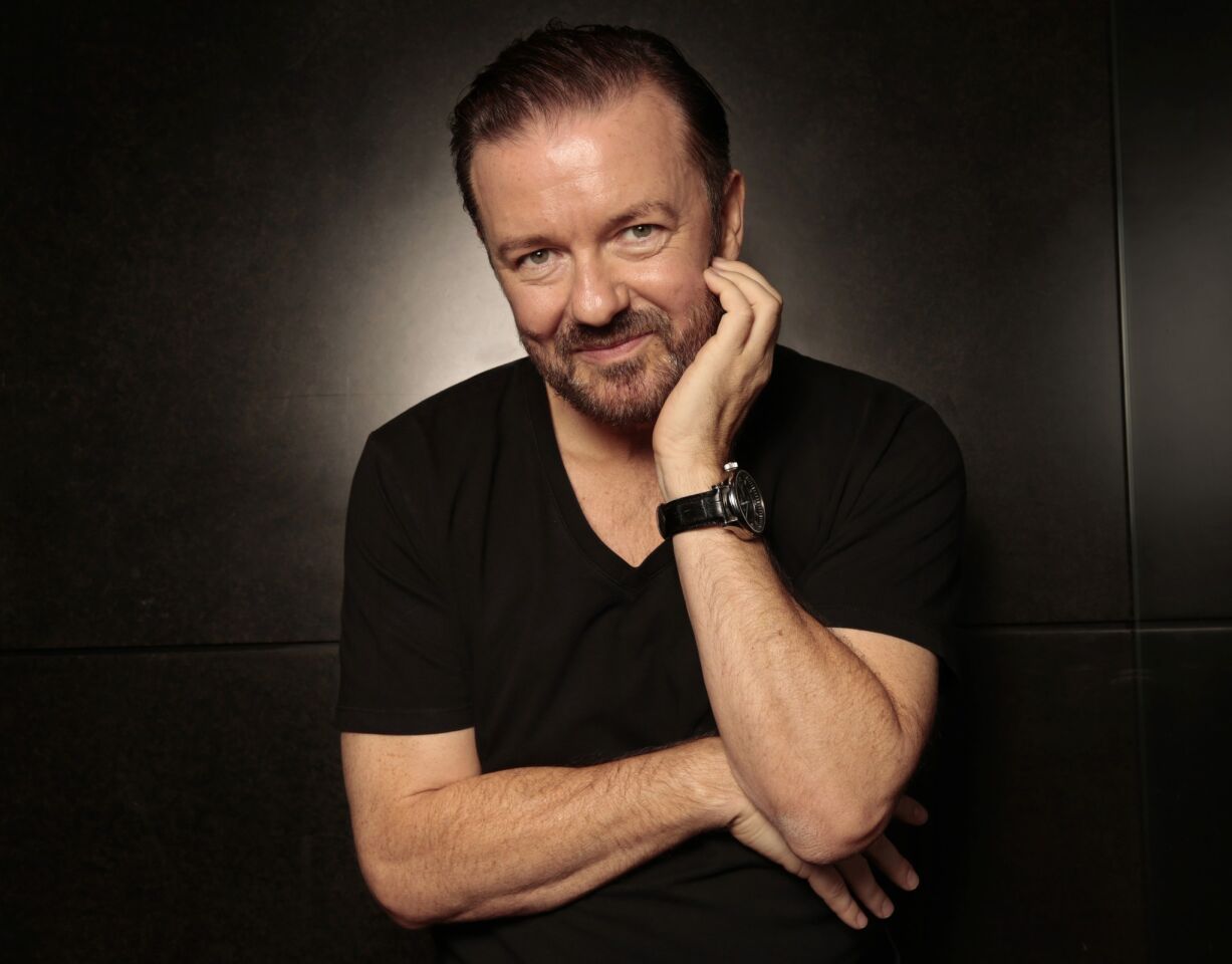 Ricky Gervais wrote, directed and stars in "Derek," a Netflix series, which has him playing nice for a change.