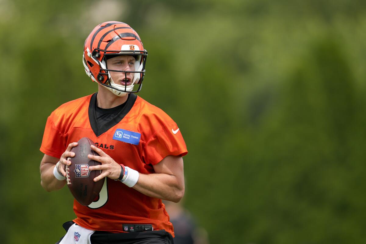 With a deal in the works, Bengals QB Joe Burrow says new contract